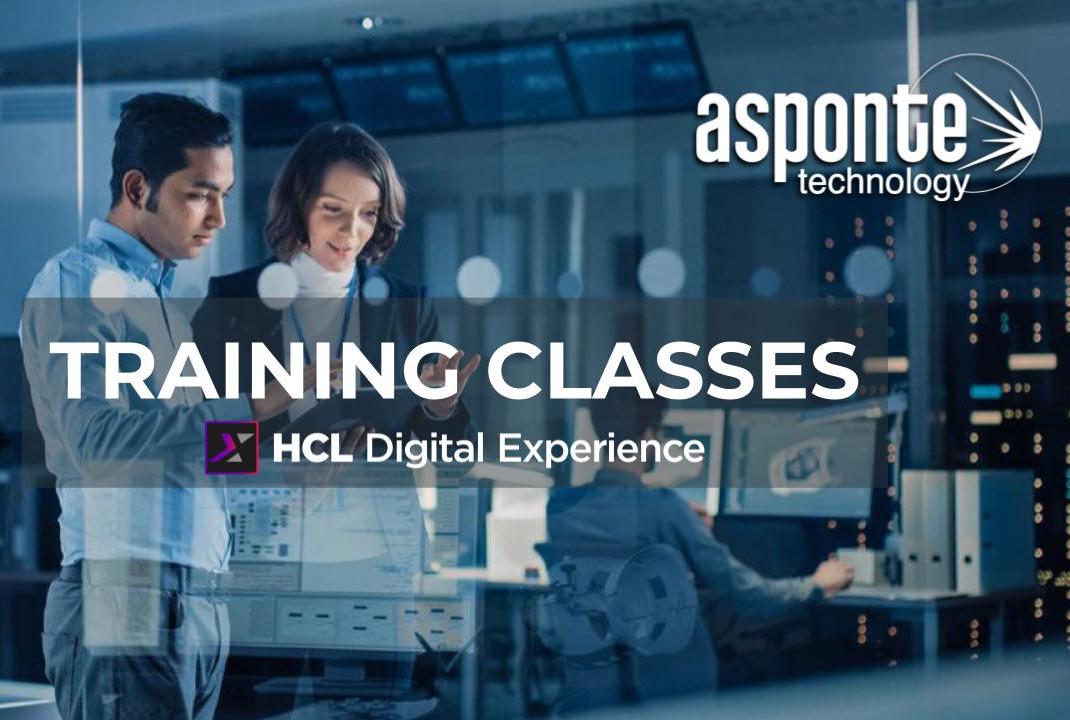 HCL DX Training classes